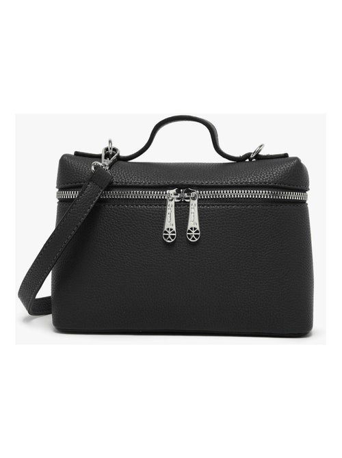 Sac Bandoulière Grained Miniprix Toile Enduite - Kiabi