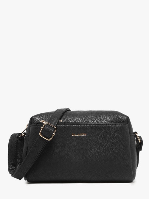 Sac Bandoulière Grained Miniprix Toile Enduite - Kiabi