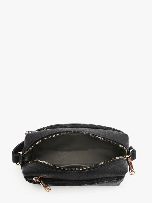 Sac Bandoulière Grained Miniprix Toile Enduite - Kiabi