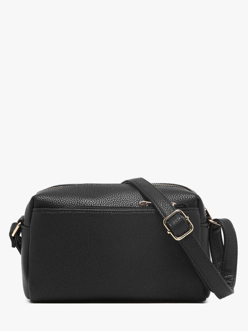 Sac Bandoulière Grained Miniprix Toile Enduite - Kiabi