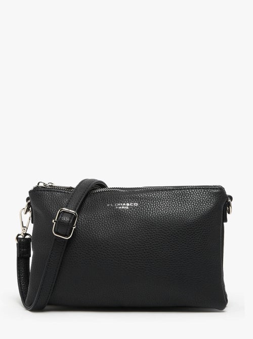 Sac Bandoulière Grained Miniprix Toile Enduite - Kiabi