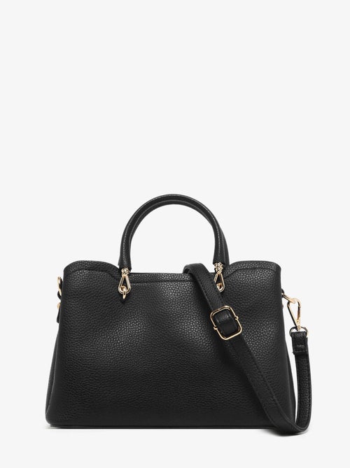 Sac Bandoulière Grained Miniprix Toile Enduite - Kiabi