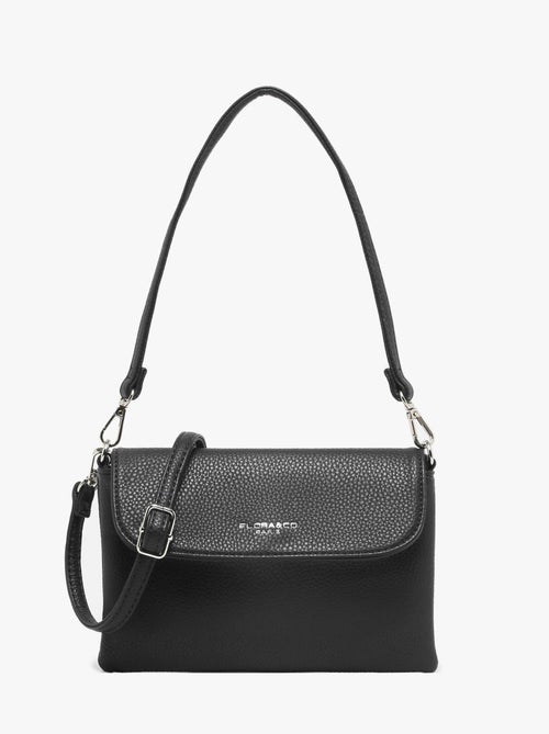 Sac Bandoulière Grained Miniprix Toile Enduite - Kiabi