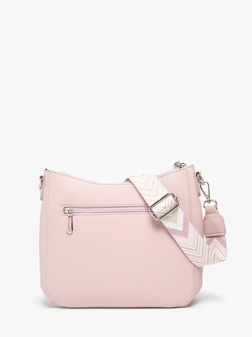 Sac Bandoulière Grained Miniprix Toile Enduite - Kiabi