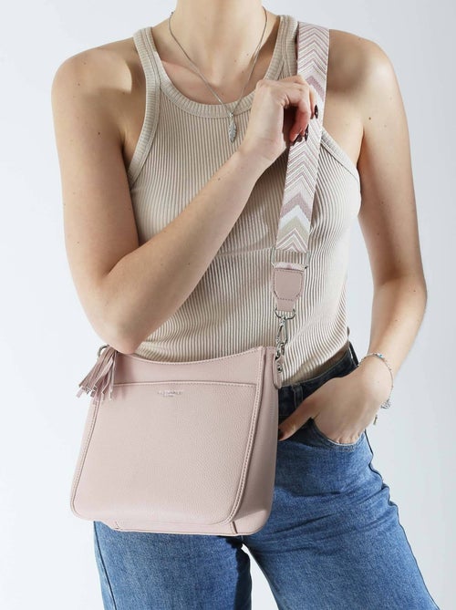 Sac Bandoulière Grained Miniprix Toile Enduite - Kiabi