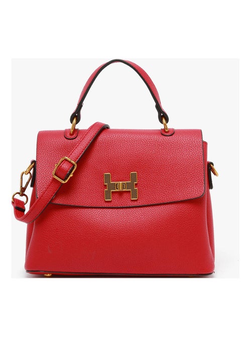 Sac Bandoulière Grained Miniprix Toile Enduite - Kiabi