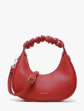 Sac Bandoulière Grained Miniprix Toile Enduite