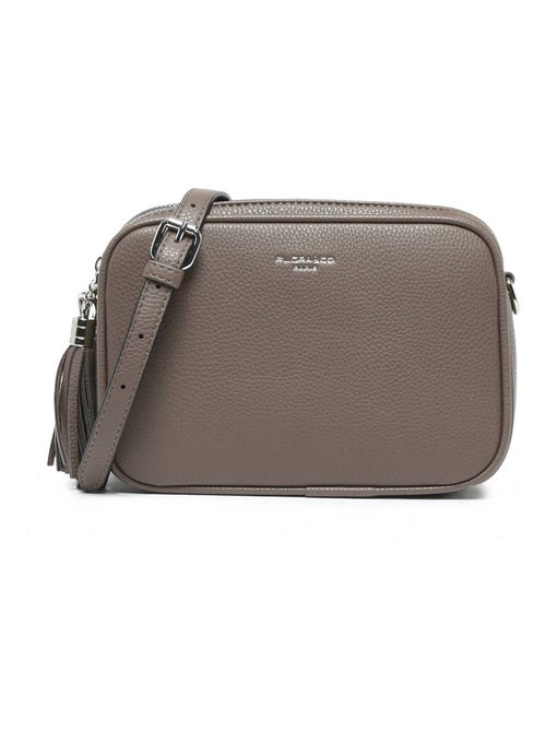 Sac Bandouliere Grained Miniprix Toile Enduite - Kiabi