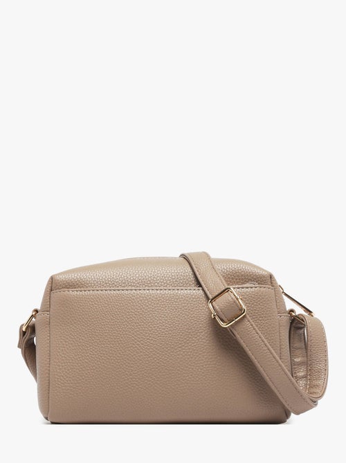 Sac Bandoulière Grained Miniprix Toile Enduite - Kiabi