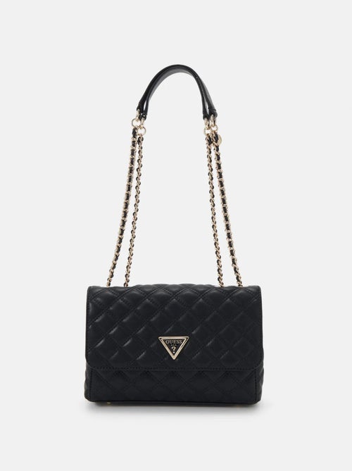Sac Bandoulière Guess Spark Micro Mini Black QG874820 - Kiabi