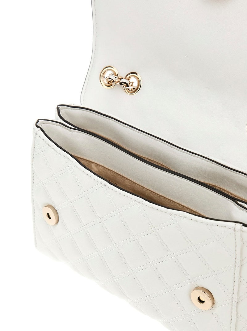 Sac Bandoulière Guess Spark Micro Mini White QG874820 Blanc - Kiabi