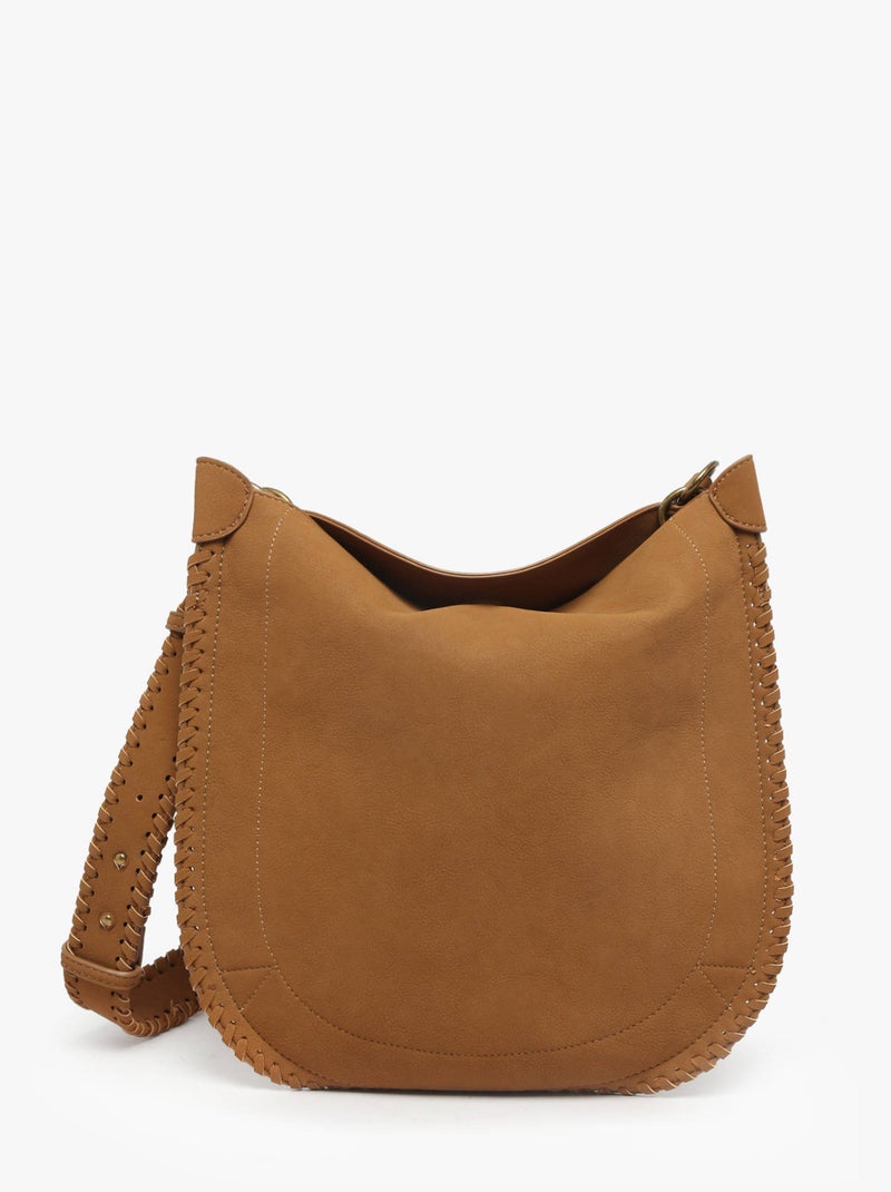 Sac Bandoulière Lace Miniprix Toile Enduite Taupe - Kiabi