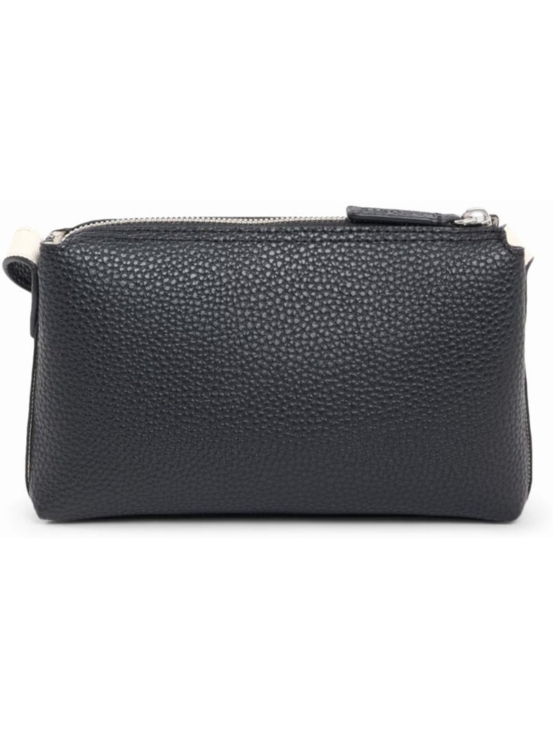 Sac bandouliere Lacoste Anna Noir Blanc - Kiabi