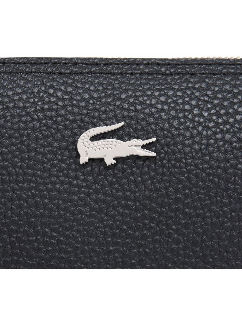 Sac bandouliere Lacoste Anna Noir Blanc - Kiabi