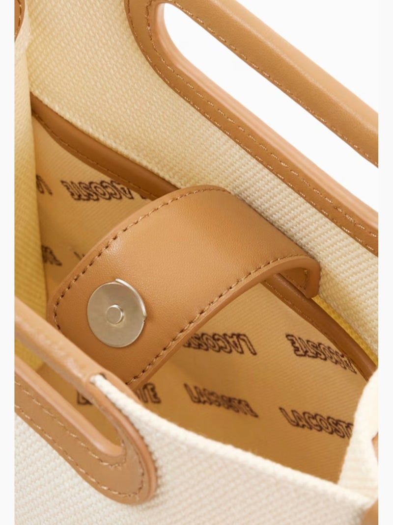 Sac bandouliere Lacoste Heritage Camel - Kiabi