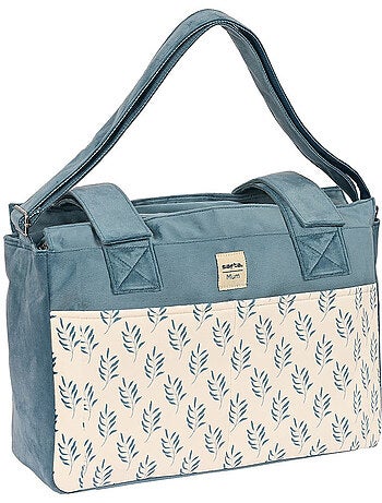 Sac bandoulière – leaves à langer – 46 cm – cmp