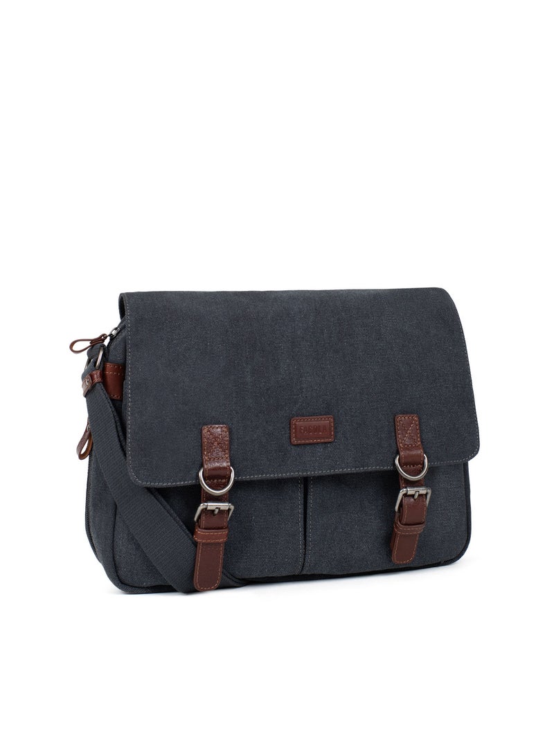 Sac bandoulière  léo | fagola Bleu marine - Kiabi
