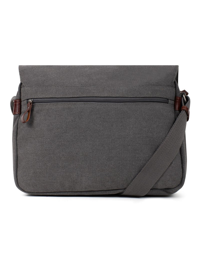 Sac bandoulière  léo | fagola Gris foncé - Kiabi