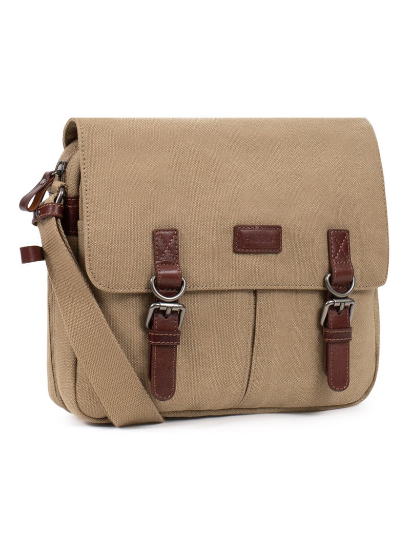 Sac bandoulière  léo | fagola Sable - Kiabi