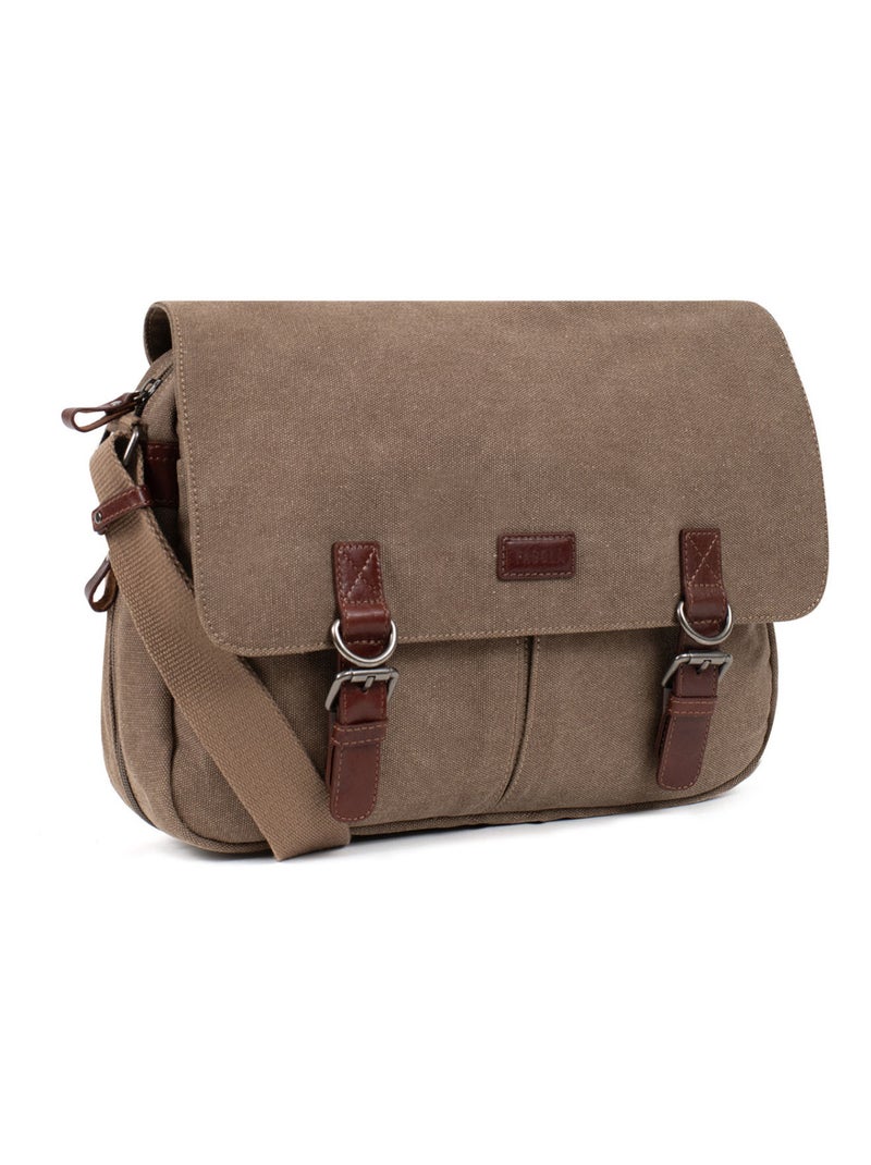 Sac bandoulière  léo | fagola Taupe - Kiabi
