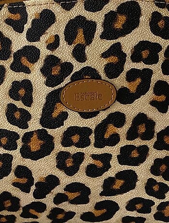 Sac bandoulière Léopard Made In France
