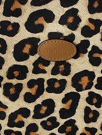 Sac bandoulière Léopard Made In France