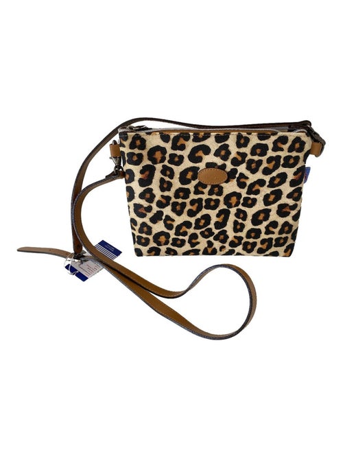 Sac bandoulière Léopard Made In France - Kiabi