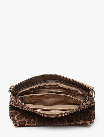 Sac Bandoulière Leopard Miniprix Toile Enduite