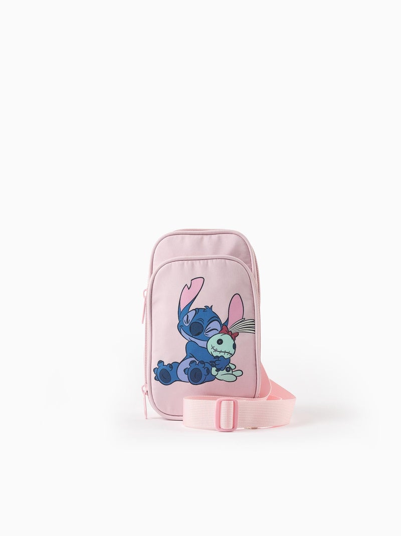 Sac Bandoulière Lilo et Stitch Rose clair - Kiabi