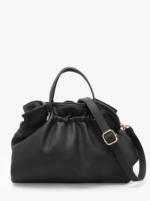 Sac Bandoulière Lock Torrow Toile Enduite - Kiabi Sac Bandoulière Lock Torrow Toile Enduite - Kiabi