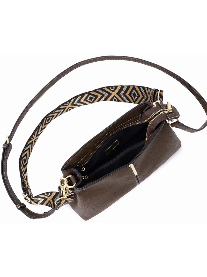 Sac bandouliere lollipops taloum Marron - Kiabi
