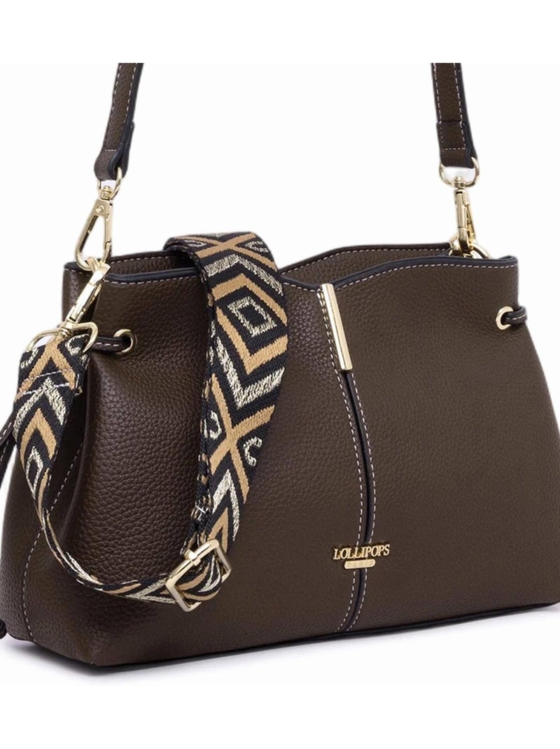 Sac bandouliere lollipops taloum Marron - Kiabi