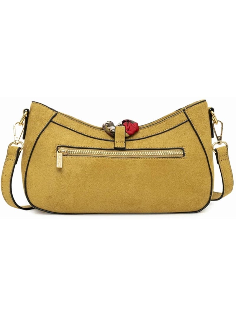 Sac bandouliere lollipops tivaline Moutarde - Kiabi