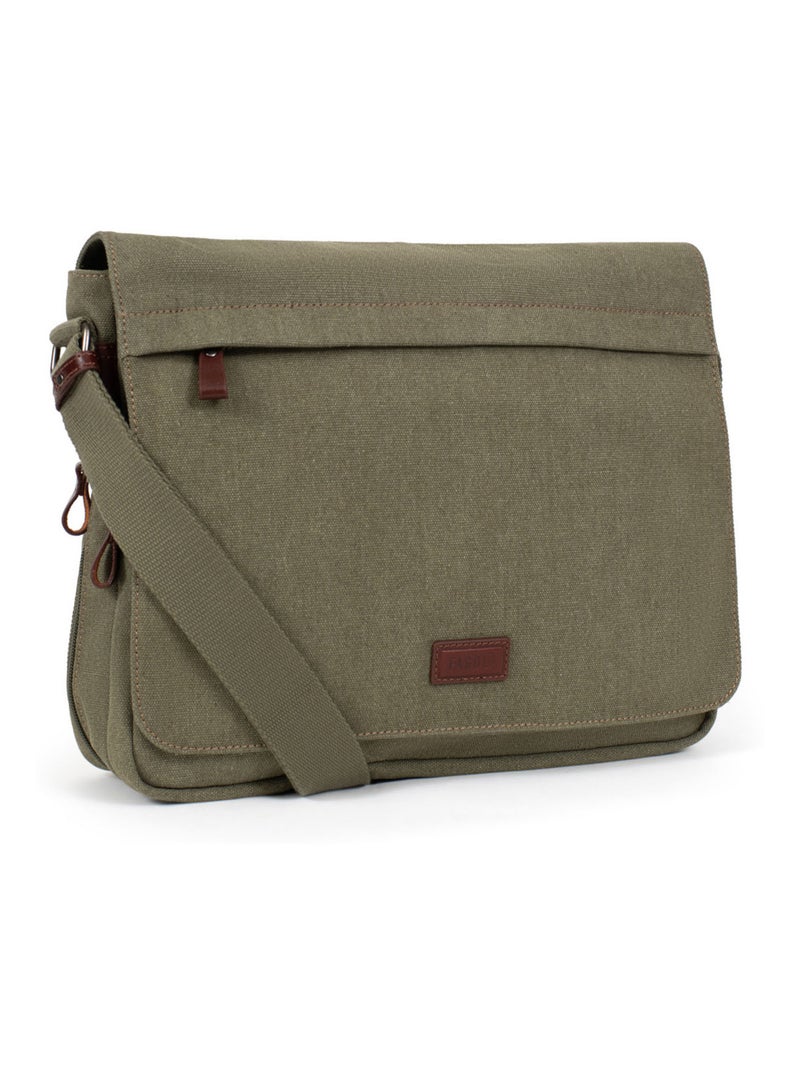Sac bandoulière  luc | fagola Kaki - Kiabi
