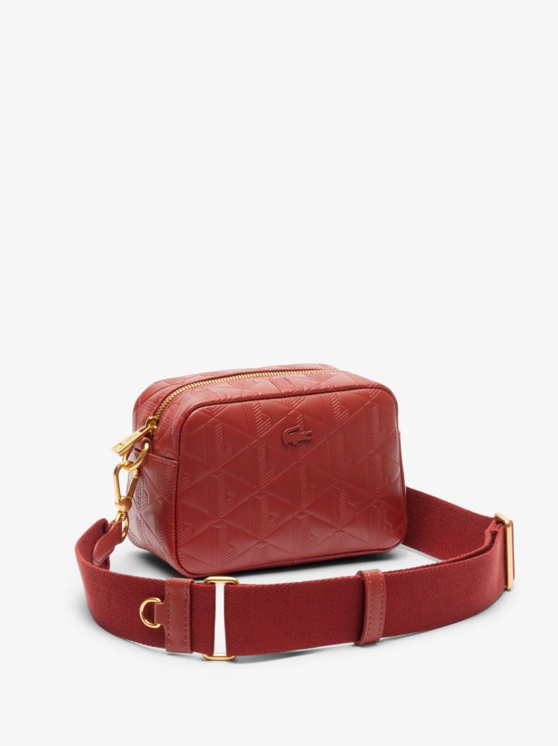 Sac Bandoulière Maheki Lacoste  Iberis Rouge - Kiabi
