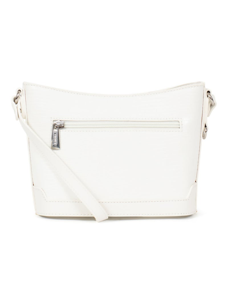 Sac bandoulière  maria | fagola Blanc - Kiabi