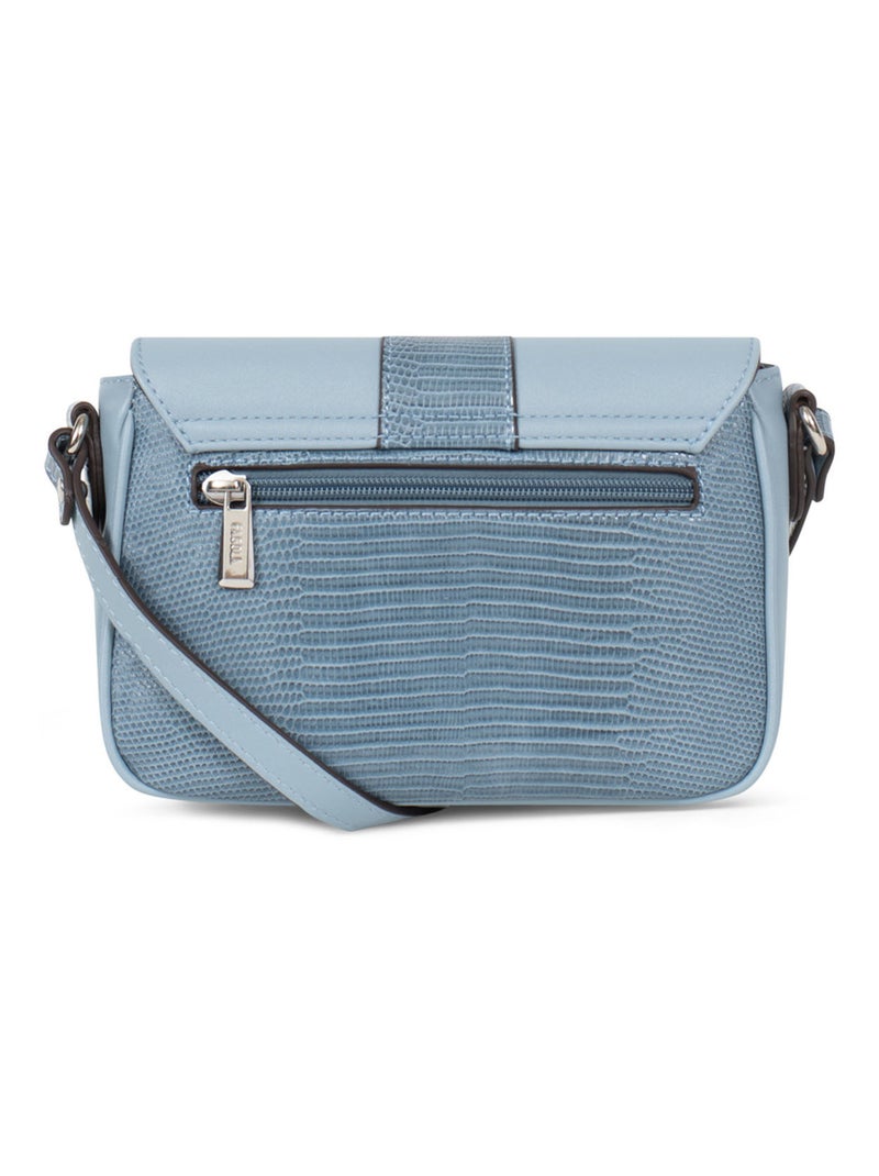 Sac bandoulière  maria | fagola Bleu clair - Kiabi