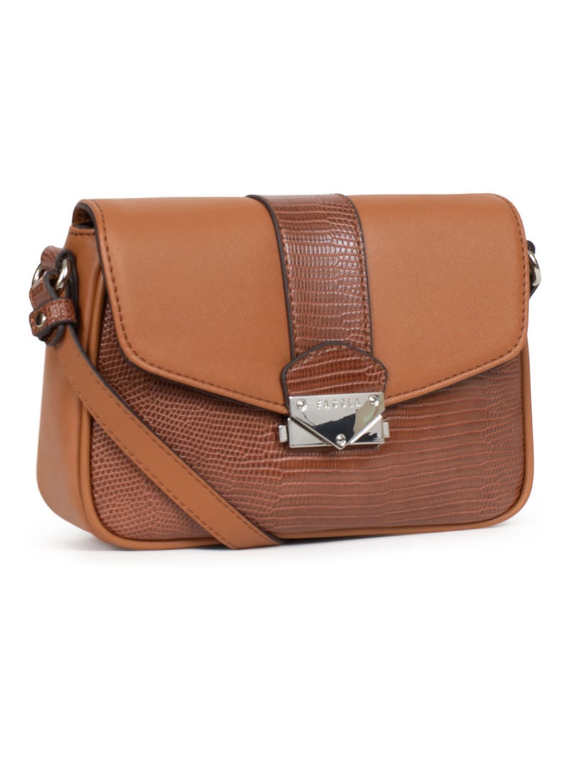 Sac bandoulière  maria | fagola Cognac - Kiabi