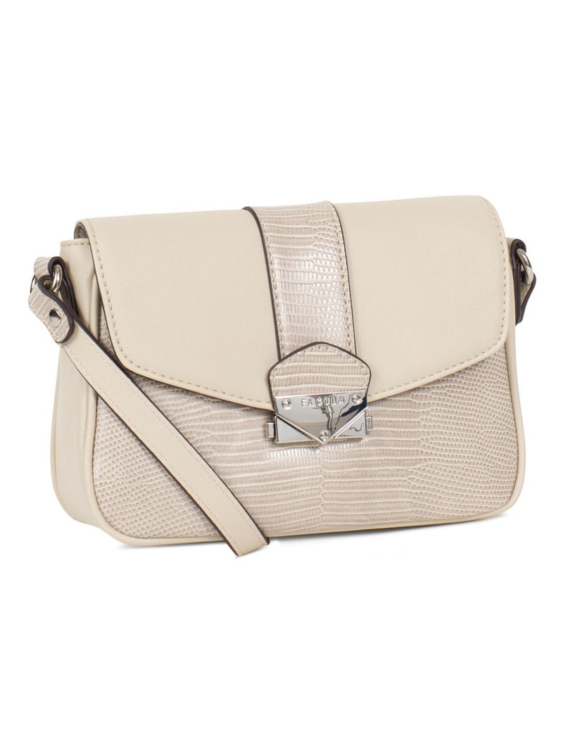 Sac bandoulière  maria | fagola Gris moyen - Kiabi