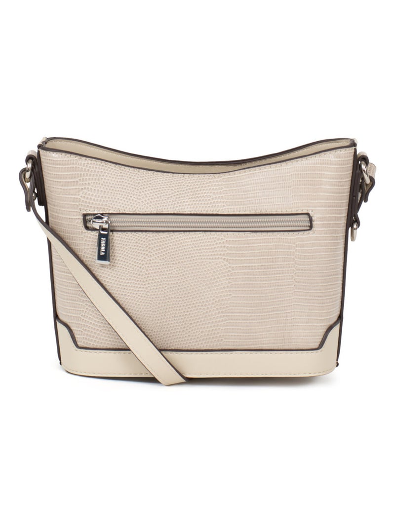 Sac bandoulière  maria | fagola Gris moyen - Kiabi