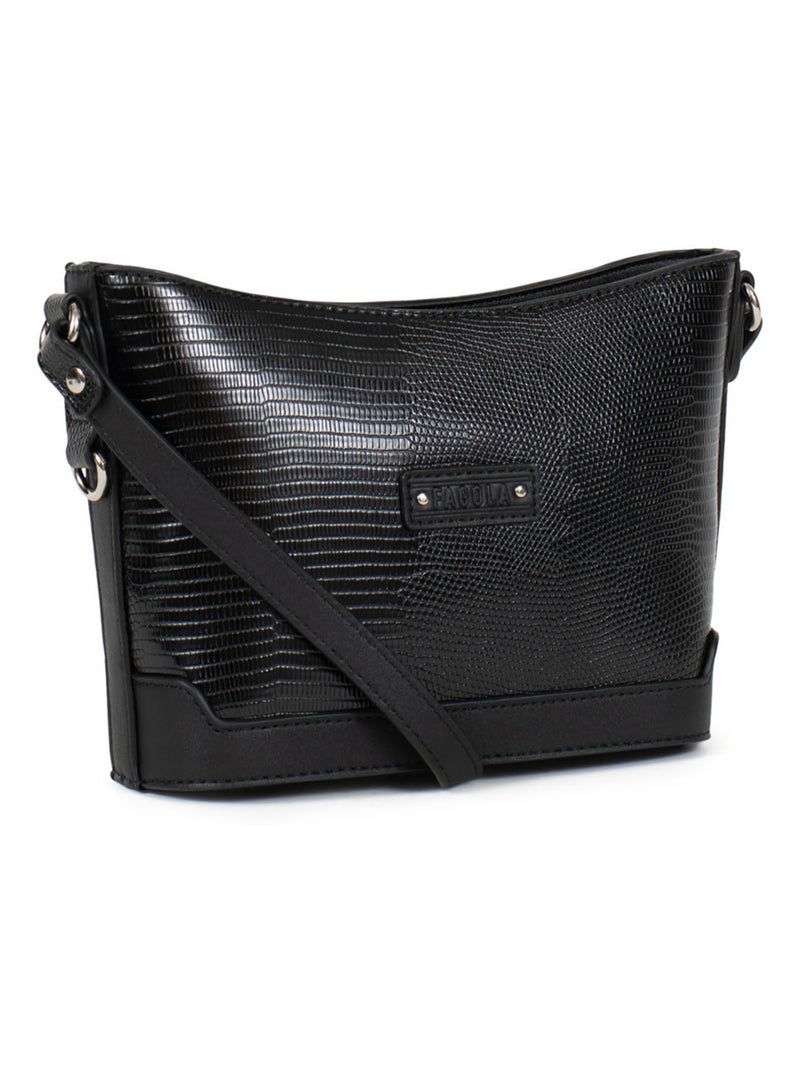 Sac bandoulière  maria | fagola Noir - Kiabi