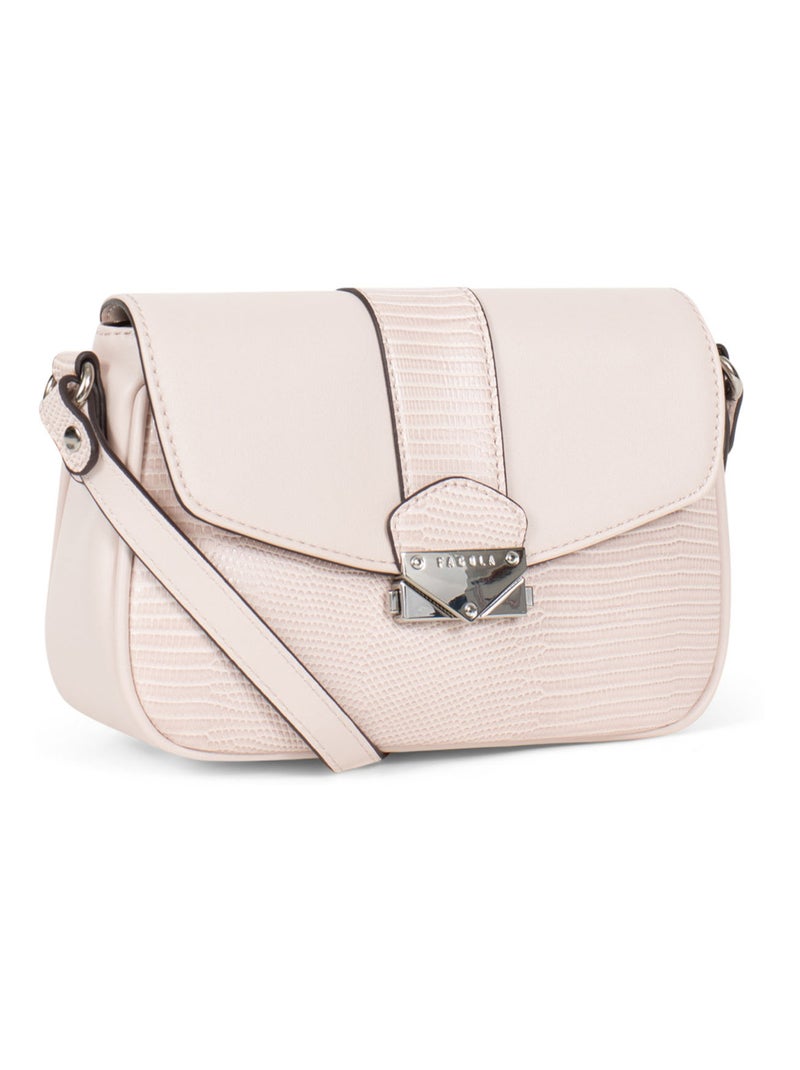 Sac bandoulière  maria | fagola Rose pâle - Kiabi