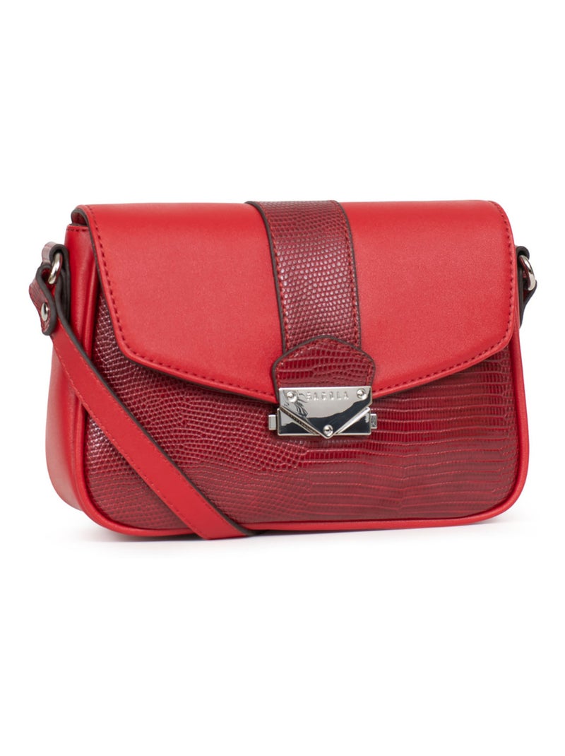 Sac bandoulière  maria | fagola Rouge carmin - Kiabi