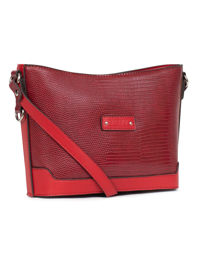 Sac bandoulière  maria | fagola Rouge carmin - Kiabi