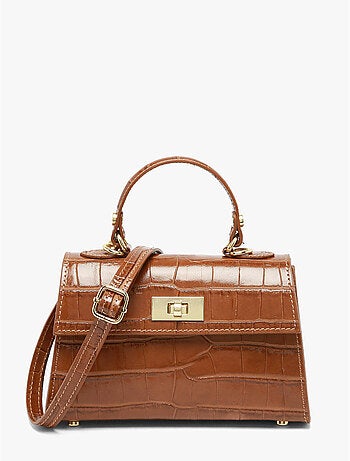 Sac bandoulière milano cuir de vachette