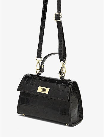 Sac bandoulière milano cuir de vachette
