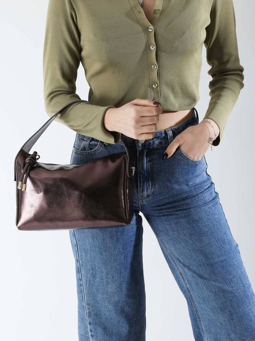 Sac Bandoulière Moon Torrow Toile Enduite - Kiabi