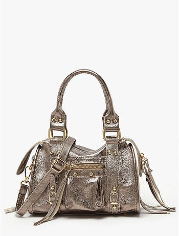 Sac bandoulière nine cuir milano cuir de vachette
