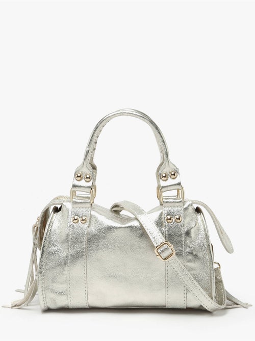 Sac bandoulière nine cuir milano cuir de vachette - Kiabi