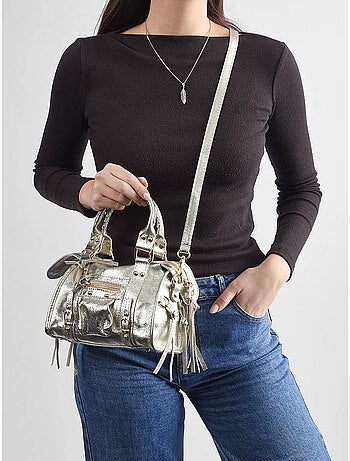 Sac bandoulière nine cuir milano cuir de vachette